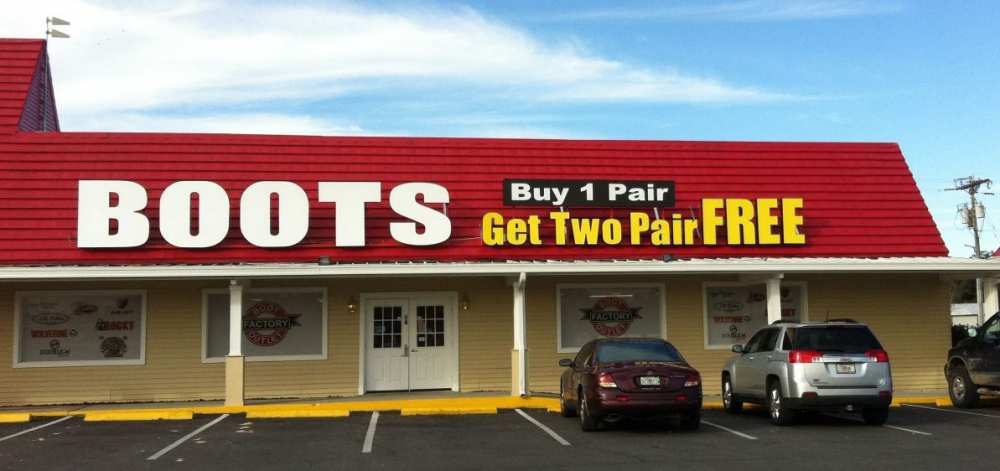 Cowboy boots buy store 1 get 2 free